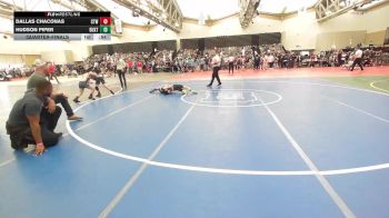 70-B lbs Quarterfinal - Dallas Chaconas, Cordoba Trained vs Hudson Piper, Buxton Atc