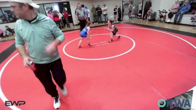 62-67 lbs Rr Rnd 3 - Gracelynn Pinkston, Pocola Youth Wrestling vs Harper Woolman, Tiger Trained Wrestling