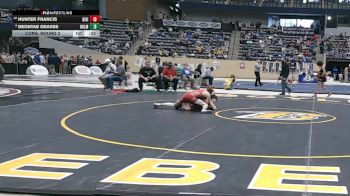 126 lbs Cons. Round 2 - Hunter Francis, Dixie Heights vs Deontae Graves, Holmes