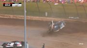 Tyler Thomason Goes Over In Dirt Late Model Dream B-Main