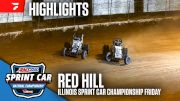 Highlights | 2026 USAC Sprints Friday at Red Hill Raceway