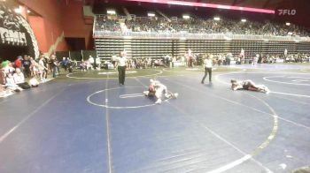 65 lbs Consi Of 8 #2 - Andrew Sickle, Laurel Matburners vs Lawrence Clark, Cowboy Kids WC