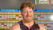 "Throwing far is all about velocity" | Ryan Crouser Talks Through His Comp in Rome