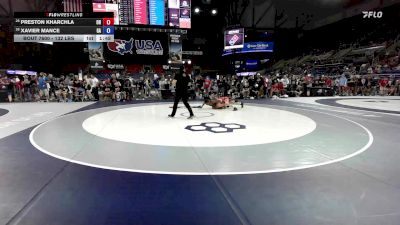 132 lbs Cons. Rd Of 32 - Preston Kharchla, OH vs Xavier Mance, GA