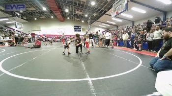 40 lbs Round Of 16 - Colton Contreras, R.A.W. vs Harrison Comstock, Broken Arrow Wrestling Club