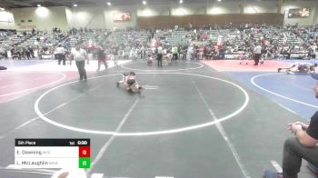 58 lbs Final - Emily Lawrence, Red Wave WC vs Tilly Kunze, Salem Elite Mat Club