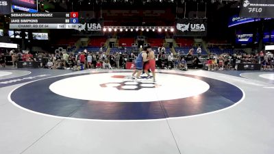 285 lbs Champ. Rd Of 64 - Sebastian Rodriguez, OK vs Jake Simpkins, MN