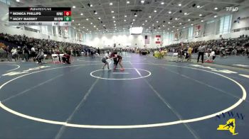 62 lbs Cons. Round 4 - Monica Phillips, Newark Valley Wrestling Club vs Jacey Massey, New Hartford / Sauquoit Youth Wrestling