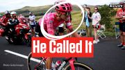 He Called His Shot At Tour Auvergne-Rhône-Alpes 2026
