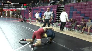 141 lbs Consi Of 16 #2 - Hunter Gould, Lock Haven vs Jordan Soriano, Drexel
