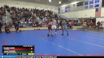 106 lbs Champ. Round 2 - Jesse Eilders, Villa Park High School vs Slade Hanes, La Quinta