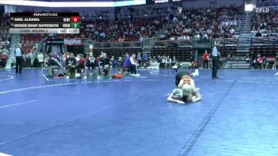3A-113 lbs Cons. Round 2 - Abel Aldama, Newton vs George-Grant Mavromatis, Valley, West Des Moines