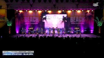 Inspire Athletics - Blue Ops [2026 L1 Youth - Medium Day 1] 2026 ACDA Reach the Beach Grand Nationals DI/Worlds
