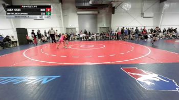 72 lbs Semifinal - Alex Icaza, Morris Fitness Black MS vs Brynlee Dupree, Storm MS