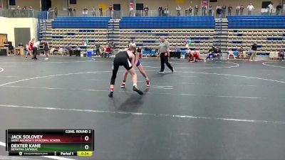 113 lbs Cons. Round 2 - Jack Solovey, Saint Andrew`s Episcopal School vs Dexter Kane, DeMatha Catholic