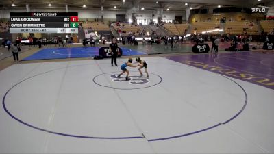 60 lbs Champ. Round 1 - Luke Goodman, Minion Training Center vs Owen Brummette, Nolensville Wrestling Club