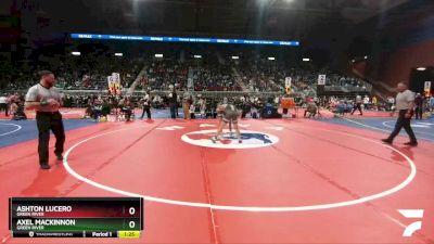 3A-120 lbs Semifinal - Ashton Lucero, Green River vs Axel Mackinnon, Green River