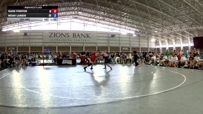 285 lbs Gage Ponton, Idaho vs Noah Larios, California