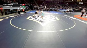 II-131 lbs Cons. Round 3 - Ciaran Egan, Pleasantville vs Cole Clifford, Canton