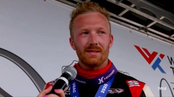 CJ Leary Reacts After USAC Silver Crown WWT Raceway Win