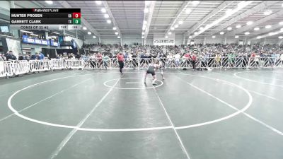 132 lbs Consi Of 32 #2 - Hunter Prosen, GA vs Garrett Clark, TX