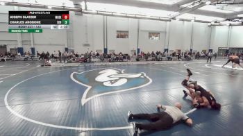 133 lbs Cons. Round 4 - Charles Arobone, Scranton vs Joseph Slatzer, Muskingum