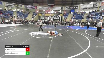 175 lbs Round Of 16 - Charles Rohlf, Mountain Vista Wrestling vs Caleb McCollum, Bear Cave WC