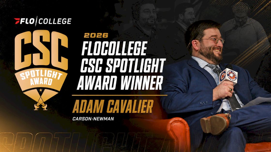 Adam Cavalier Named FloCollege CSC Spotlight Award Winner