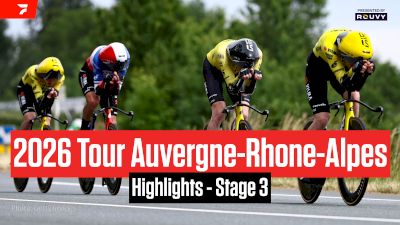 Tour Auvergne-Rhone-Alpes 2026 Stage 3 Highlights
