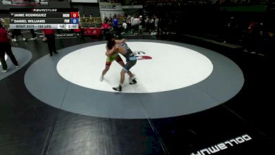 165 lbs Champ. Rd Of 32 - Jaime Rodriguez, Righetti High School Wrestling vs Daniel Williams, Project 8 Wrestling