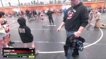 70 lbs Quarterfinal - Everett Lee, Team Tiger vs Kyzer Powers, C2X