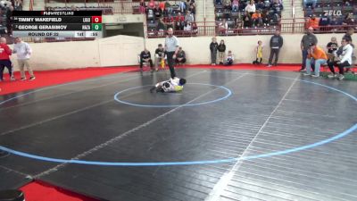 45_B lbs Round Of 32 - Timmy Wakefield, Ligonier Valley vs George Gerasimov, Nazareth