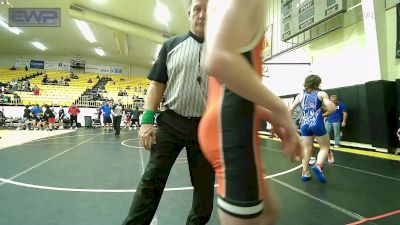 112-B lbs 5th Place - Alex Walker, Tahlequah Wrestling Club vs Kyler Moore, Coweta JH