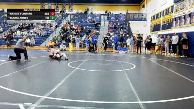 148 lbs Semifinal - Kaylee Flowers, New Castle Jr-Sr Hs vs Elaina Ashby, TRINITY HS (Washington)