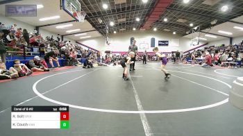 52 lbs Consi Of 8 #2 - Rodger Solt, Sperry Wrestling Club vs Klasen Couch, Vian Wrestling Club