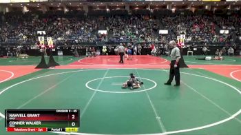 45 lbs Cons. Round 4 - Conner Walker, RIKA vs Nahvell Grant, OHC1