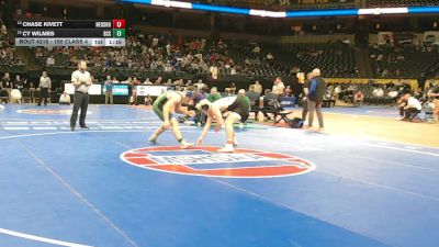 190 Class 4 lbs Quarterfinal - Chase Kivett, Neosho vs Cy Wilmes, Blue Springs South