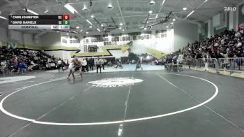 150 lbs Semifinal - Cade Johnston, Vista vs David Daniels, Granite Hills