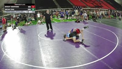 132 lbs Cons. Semis - Rocco Decaro, California vs Zane Dean-Verdadero, Hawaii