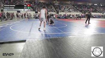 100 lbs Quarterfinal - Easton Brown, Tonkawa vs Mason Byers, D3 Wrestling Cluib