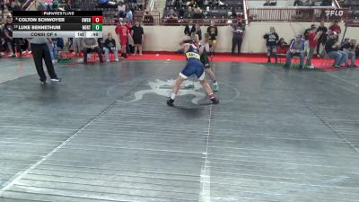 135_B lbs Consi Of 4 - Colton Schwoyer, Owen J Roberts vs Luke Bennethum, Northern Lebanon