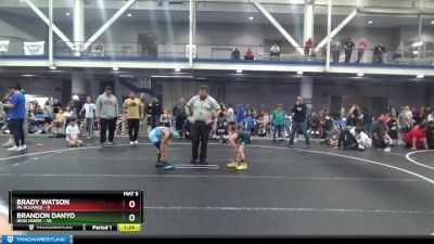 80 lbs Round 5 (8 Team) - Brandon Danyo, Iron Horse vs Brady Watson, PA Alliance