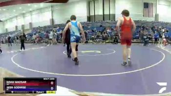 182 lbs Quarterfinal - Noah Wazgar, OH vs Seer Godwise, IN