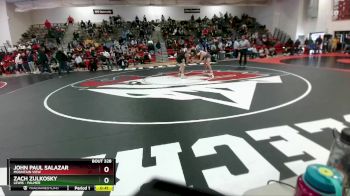 120 lbs Cons. Round 2 - Zach Zulkosky, Lewis - Palmer vs John Paul Salazar, Mountain View