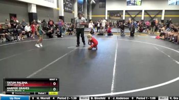 65 lbs Round 2 (4 Team) - Tatum Palsma, Grand View WC vs Harper Graves, Braided Brutes