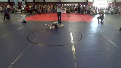 58 lbs Quarterfinal - Luca Ettari, Bayville vs Austin Jimpikit, Bensalem