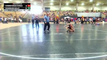 58 lbs 1st Place Match - Evangeline Ballay, McMinn Tribe vs Ayedrieyonnah Patrick, Heritage Outlaws