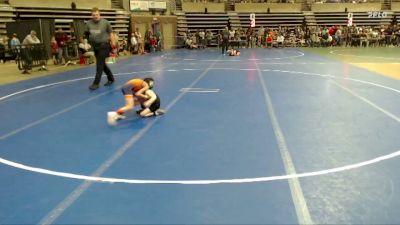 45 lbs Champ. Round 1 - Dylan Anderson, St. Cloud Tech vs Louden Anderson, DGF