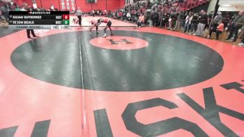 132 lbs Champ. Round 1 - Julian Gutierrez, HUNTLEY vs Te`Jon Beals, Chicago (MARIST)