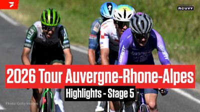 Tour Auvergne-Rhone-Alpes Stage 5 Highlights